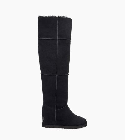UGG Classic OTK Womens Boots Black - AU 958RM